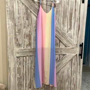 Pastel Maxi Dress
